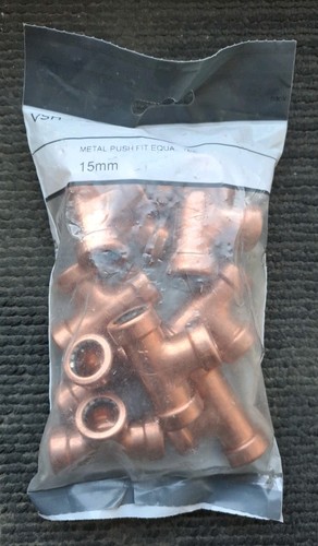 Pack push fit - of, metal