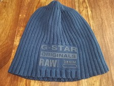 G STAR Original Raw Blue Beanie! 