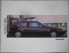 1992 Volvo 480 S, ES & Turbo Brochure Pub.No. BV 7565-92
