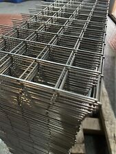 Wire mesh off cuts 2" x 2" 12g 304 SS  size 48" x 8"  packs of 30 qty BEST OFFER