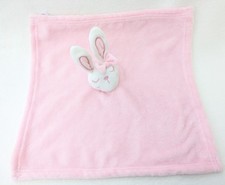 Primark Early Days Pink Bunny Rabbit Baby Comforter Soft Toy Soother Blankie