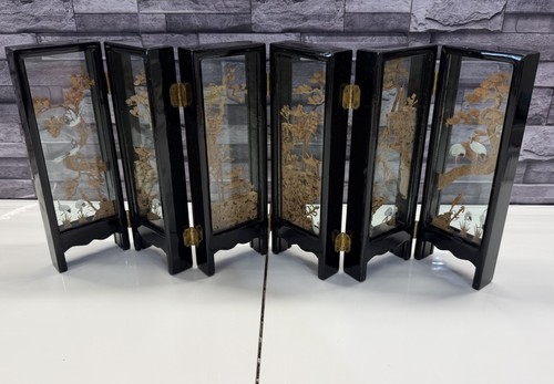 Vintage chinese six panel - vintage,
