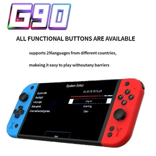 G90 64gb retro handheld - 7",