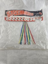 Metalplast Handlebar Tassels Scooter Multi Colour Genuine Vintage Italian BNOS