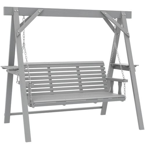 Outsunny seater wooden - seater,