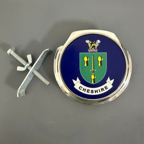 Cheshire car grille badge - grille,