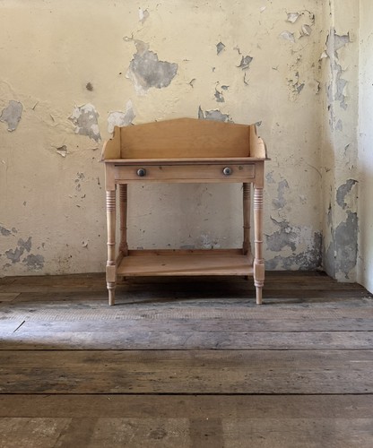 Antique solid pine - antique, washstand