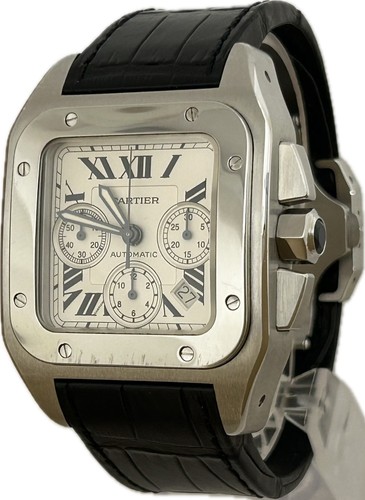 Cartier santos 100 w20090x8 - cartier,