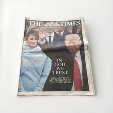 Historical newspapers,The Times Donald Trump 45th president