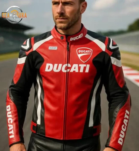 Ducati racing leather jacket - ducati,