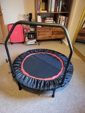 Mini Trampoline Rebounder for Adults Indoor, Small, Exercise Workout Equipment