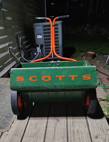 Vintage scotts seed fertilizer - vintage,