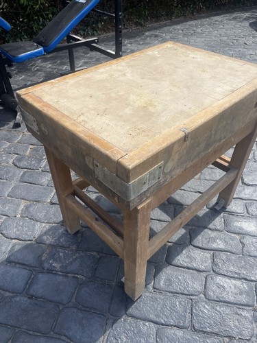 Vintage butchers block - vintage,