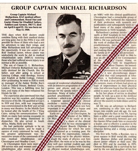 Ww2 raf group capt - ww2, michael