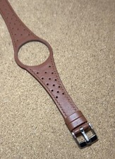 Refined Leather Watch Strap