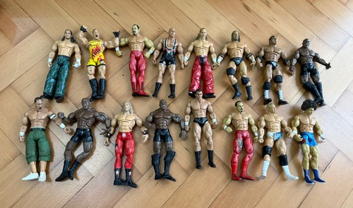 17x wwe jakks deluxe - wwe,