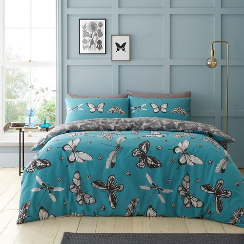 Printed duvet cover set - cover,