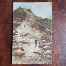Summit Of Snowdon. Dennis Elmer Keene Bromide PC 184, Unposted.
