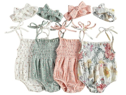 Baby girls romper - baby, with