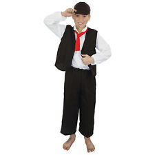 BOYS VICTORIAN COSTUME CHILD'S POOR BOY HISTORIC FANCY DRESS SCHOOL CURRICULUM