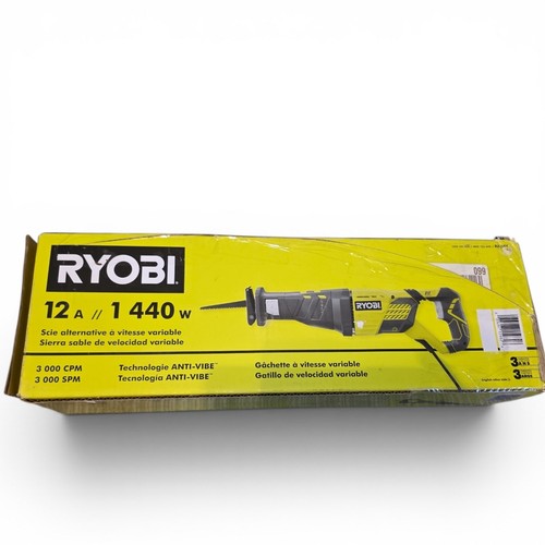 Ryobi amp reciprocating - 12, saw