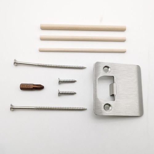 Extra wide lip strike plate - wide,