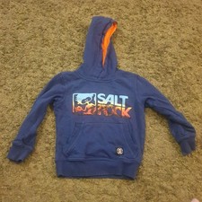 Salt Rock Blue Hoodie Age 2-3 Years