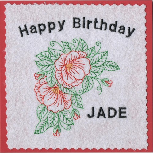 Hand made personalized - made,