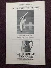 Cricket programme Peter