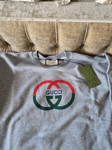 Gucci mens grey printed - mens,