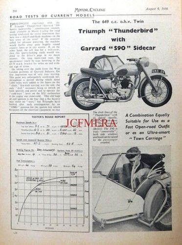 Triumph thunderbird 649cc - triumph,