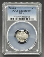 Silver proof coin 2006-S 10C