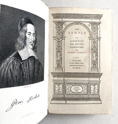 George herbert the temple - george,
