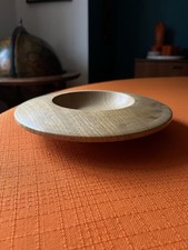 Beautiful Hand Turned Sweet Chestnut Wooden Decorative Bowl 23cm Diameter