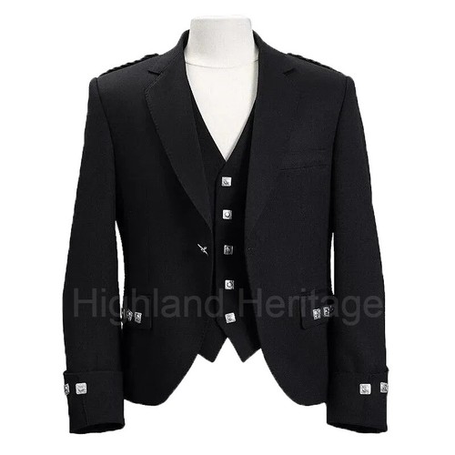 Men argyle kilt jacket - kilt,