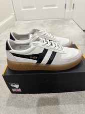 Gola Classics Grandslam Mens Trainers Retro Vintage Leather Sneakers White