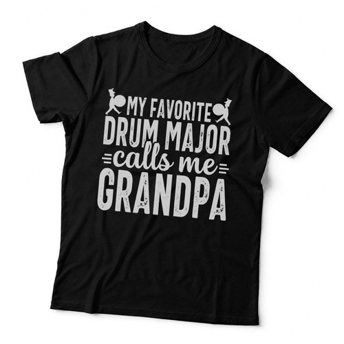 Drum major grandpa shirt - drum, t-shirt