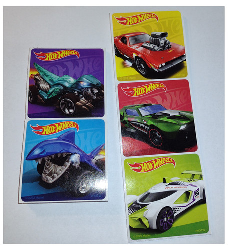 Hot wheels stickers - 25,