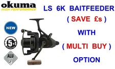 OKUMA LS-6K 6000 BAITFEEDER FS