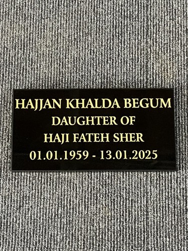 Granite memorial gravestone - granite,