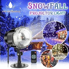 Christmas Snowflake Projector