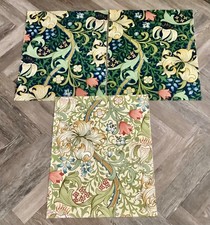 Morris & Co .. Golden Lily .. 3 x Large Fabric Samples ..