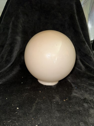 Art deco pink globe glass - pink,