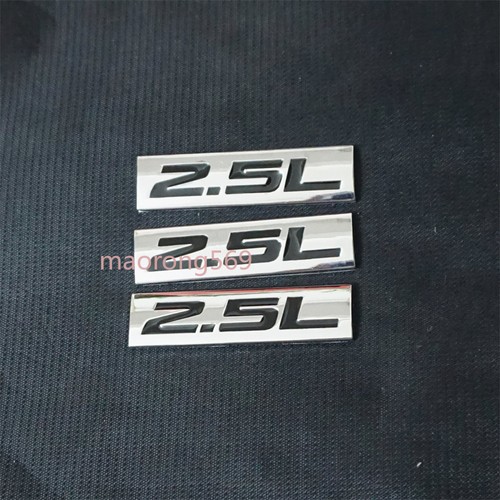 Black silver chrome 5l - 3x,