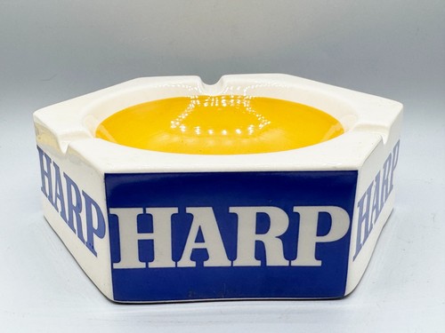 Vintage harp beer - beer, ashtray