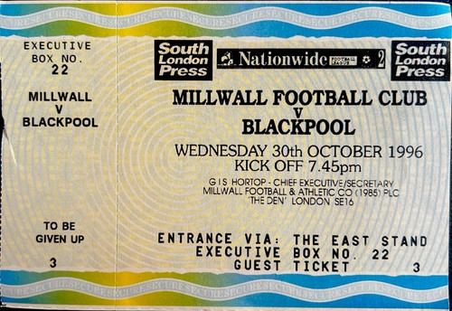 Millwall - millwall, v