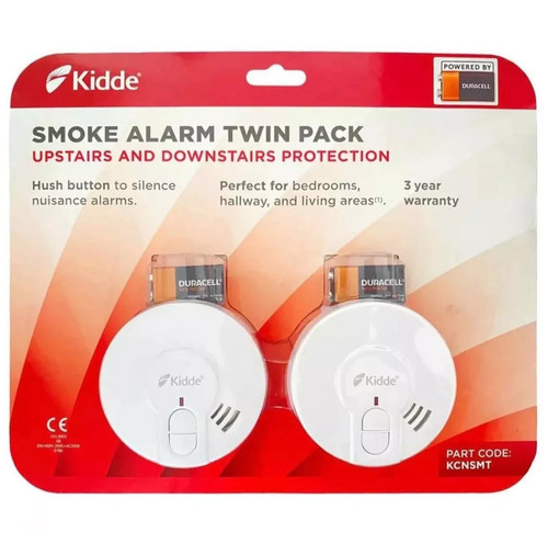 Kidde smoke alarm twin pack - kidde,
