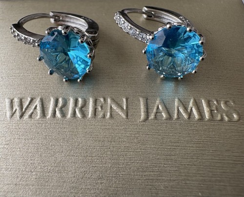 Sky blue sterling silver - blue,