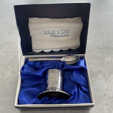 Silver Plated Egg & Spoon