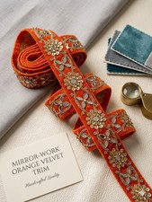 2 Mts Embroidered Border